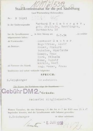 Heimberger, Gertrud