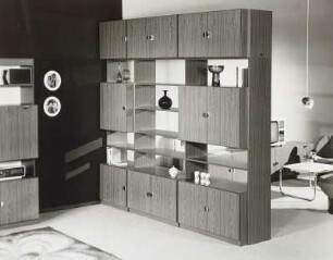 Anbauwand (Modell 5052) als Raumteiler