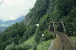Hintergasse Empfangsgebäude Bahnsteig