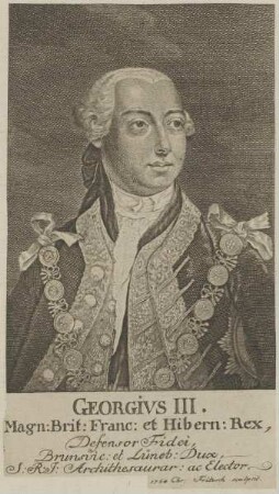 Bildnis des Georgius III.