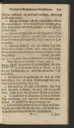 10. Bittlied in Versuchungen des Satans