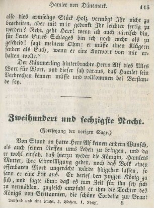 Zweihundert und sechzigste Nacht