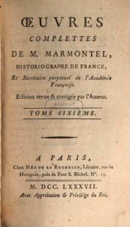 Élémens De Littérature, 2