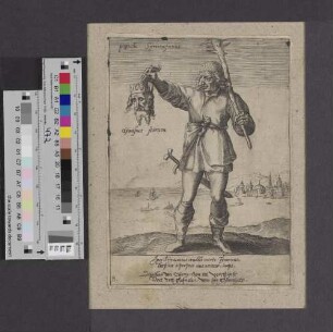 [Ein Mann aus Syracus mit dem Kopf des Tyrannen Hieronymus]