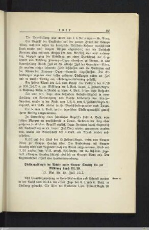 Stellungskämpfe im Artois unter Gruppe Souchez bis zur Ablösung durch III./10.