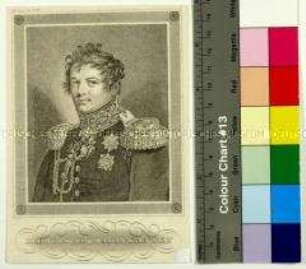 Porträt des preußisch-russischen Feldmarschalls Hans Karl Graf von Diebitsch-Sabalkanski