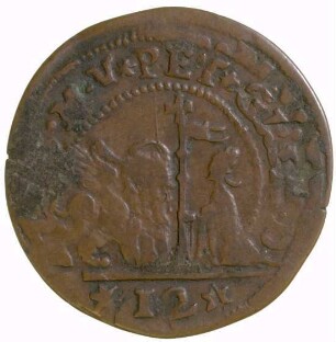 Münze, Soldo, 1741 - 1752