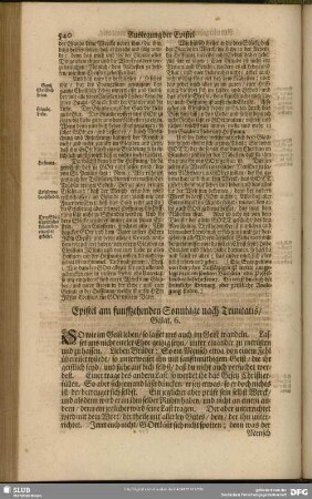 [Am funffzehenden Sonntage nach Trinitatis]