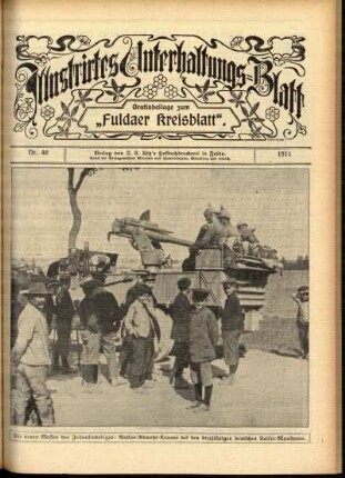 Ausgabe vom Sonntag, den 01. Oktober 1911.