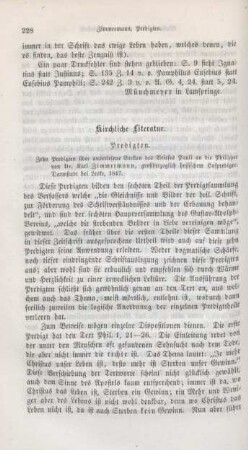 228-268 Kirchliche Literatur