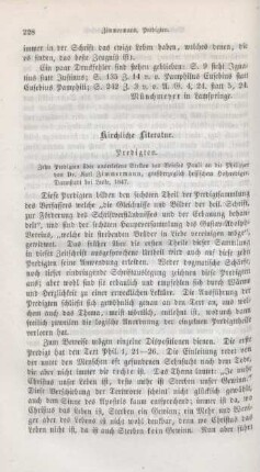 228-268 Kirchliche Literatur