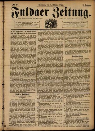 Ausgabe vom Mittwoch, den 05. Februar 1890.