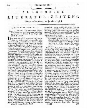 Lüthy, [Urs Joseph Fidel]: Fabeln. - Wien : Kurzbeck, 1787