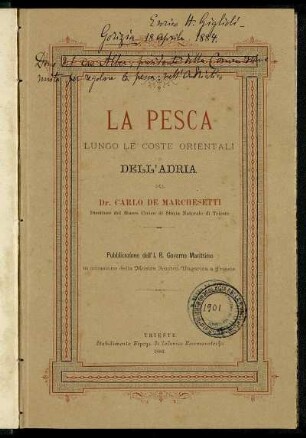 La Pesca Lungo Le Coste Orientali Dell'Adria