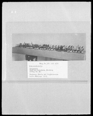 Bergparade : Vaterlein, ?. Bergparade. Zinn. Freiberg, 1901/1915. Freiberg: Stadt- und Bergbaumuseum