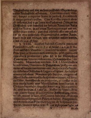 Dissertatio de comitiis imperii Romano Germanici
