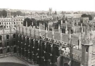 Oxford. Universität Oxford. All Soul's College. Südlicher Seitenflügel