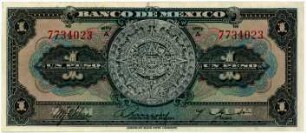 Geldschein, 1 Peso, 1936?