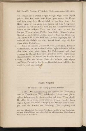 Viertes Capitel. Rheinische und westphälische Schulen.