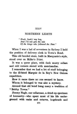 XXIV NORTHERN LIGHTS