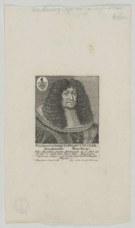 Bildnis des Georgivs Christophorvs Dreher