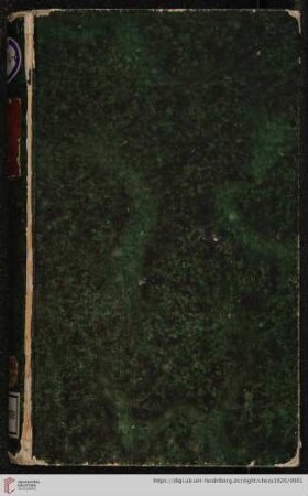 Handbuch für Reisende nach Heidelberg und in seine Umgebungen, nach Mannheim, Schwetzingen, dem Odenwalde und dem Neckarthale