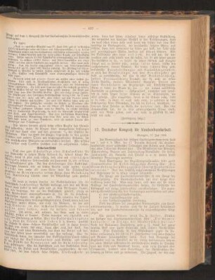 17. Deutscher Kongreß für Knabenhandarbeit