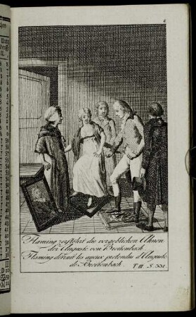 Flaming zerstöhrt die vorgeblichen Ahnen der Auguste von Breitenbach. [...]