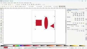 Inkscape: Objekte ausrichten und verteilen