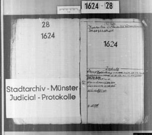 Judicialprotokoll = Gerichtsprotokoll der Zwangsversteigerungen und Rechtsstreitigkeiten sowie der Schlichtungen.