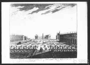Berlin, Schloss Berlin, Ansicht des Lustgartens.