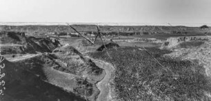 Flusstal : Blick auf ein Flusstal
