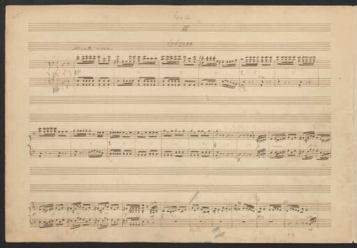 III. Scherzo. Allegretto vivace