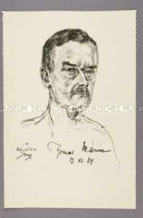 Bildnis des Schriftstellers Thomas Mann (1)