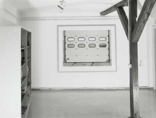 Kunst Haus Dresden : Dresden-Neustadt: Kunst Haus Dresden, Rähnitzgasse 8. Vorraum im Dachgeschoss