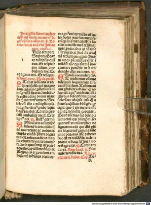Breviarium Eystetense : im Auftrag von Gabriel von Eyb, Bischof von Eichstätt. [1-6], 5. Proprium de sanctis