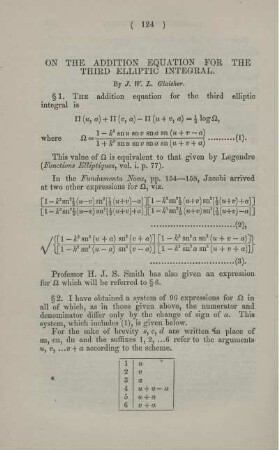 On the addition equation for the third elliptic integral.