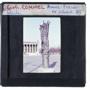 Rommel, Anne-Frank-Säule