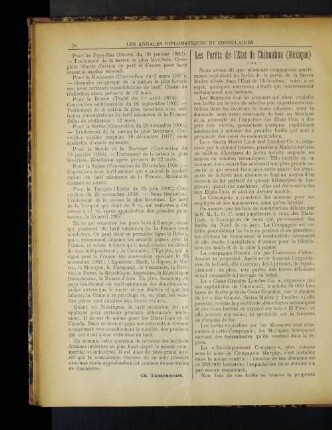 Les Foretes de l'Etat de Chihuahua (Mexique)