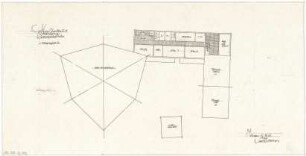 Gsaenger, Gustav; München - Bogenhausen; Ev. Kirche, Parkstadt III. - Vorprojekt 2 (Grundriss Keller)