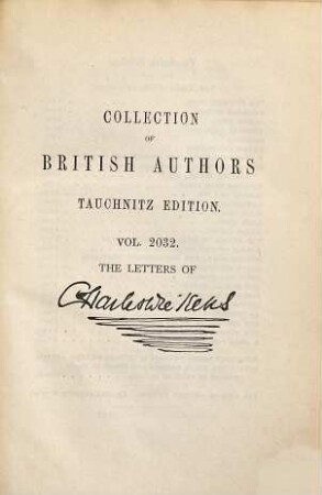 The letters of Charles Dickens, 4. 1836 to 1870