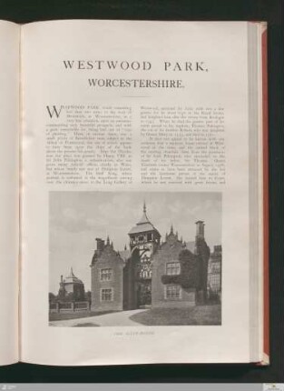 Westwood Park, Worcestershire