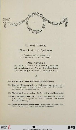 A) Vormittags 10 Uhr (Nr. 223-380)