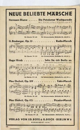 Frühlings-Einzug : Marsch : op. 55