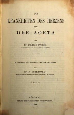 Die Krankheiten des Herzens und der Aorta