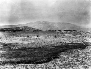 Höchste Fläche der Sierra de Gredos : Blick über eine Ebene in einem Gebirge