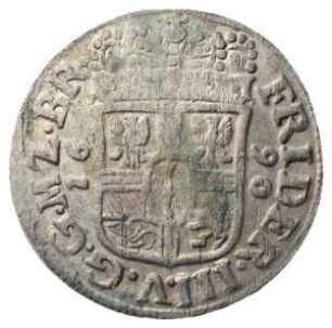 Fundmünze, 1/12 Taler, 1690