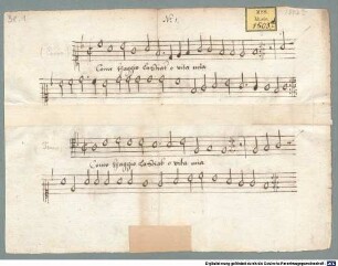 2 Villanelle - BSB Mus.ms. 1503 d : [without collection title]