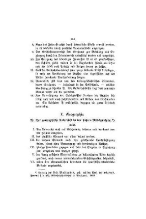 Der geographische Unterricht in der höhern Mädchenschule
