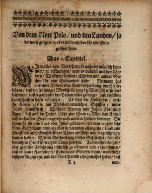 Vorstellungen des Norden oder Bericht von einigen Nordländern und absonderlich von dem so genandten Grünlande : aus Schreibern, welche zu unterschiedenen Zeiten gelebet ... aus D. Capel Bibliothec außgefertiget